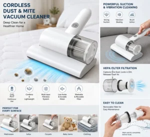 Cordless Dust & Mite Vacuum Cleaner